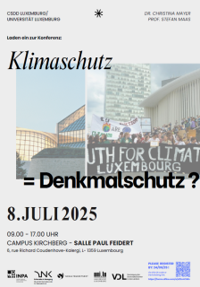 Conférence – Klimaschutz=Denkmalschutz ? 